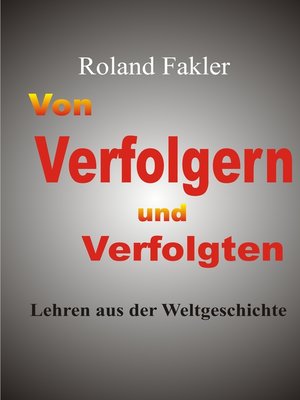 cover image of Von Verfolgern und Verfolgten